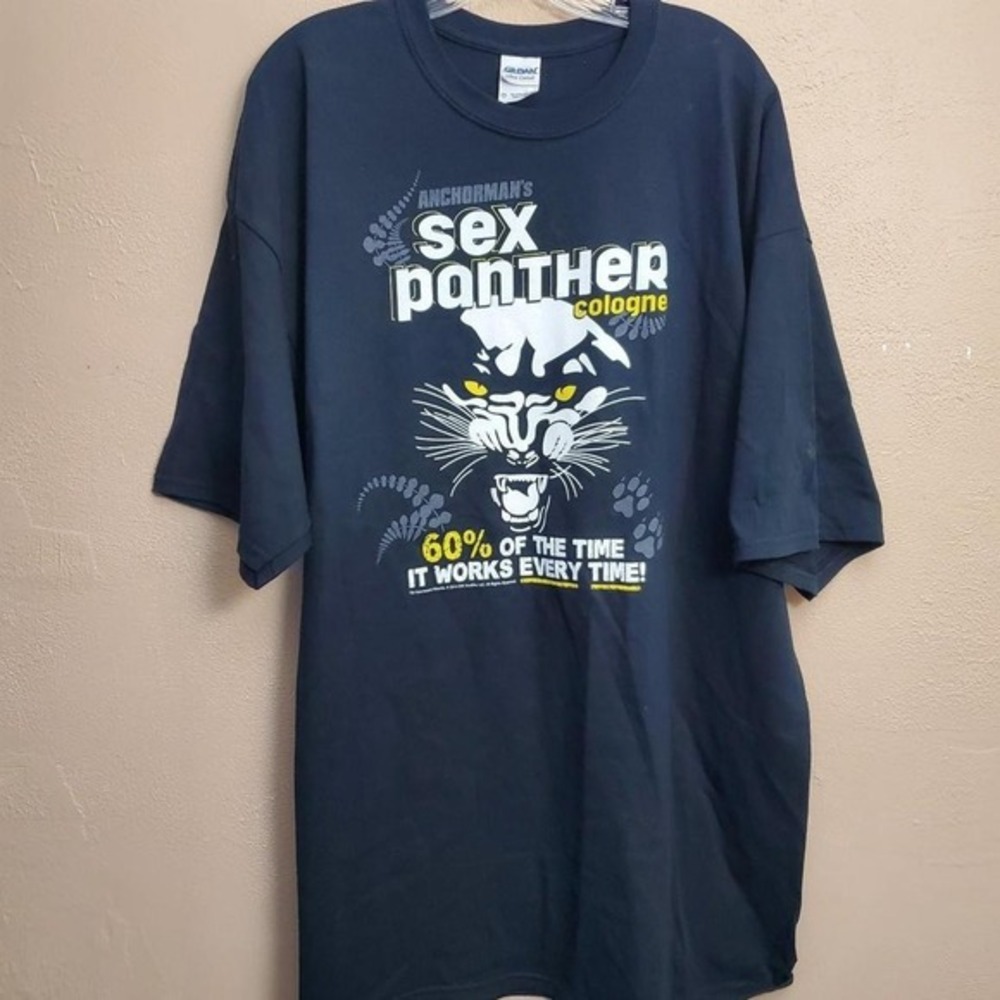 Anchorman Movie Sex Panther Cologne‎ t-shirt